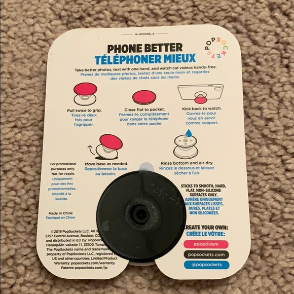 🤍 “Pika” PopSocket 🤍 - Picture 2 of 5